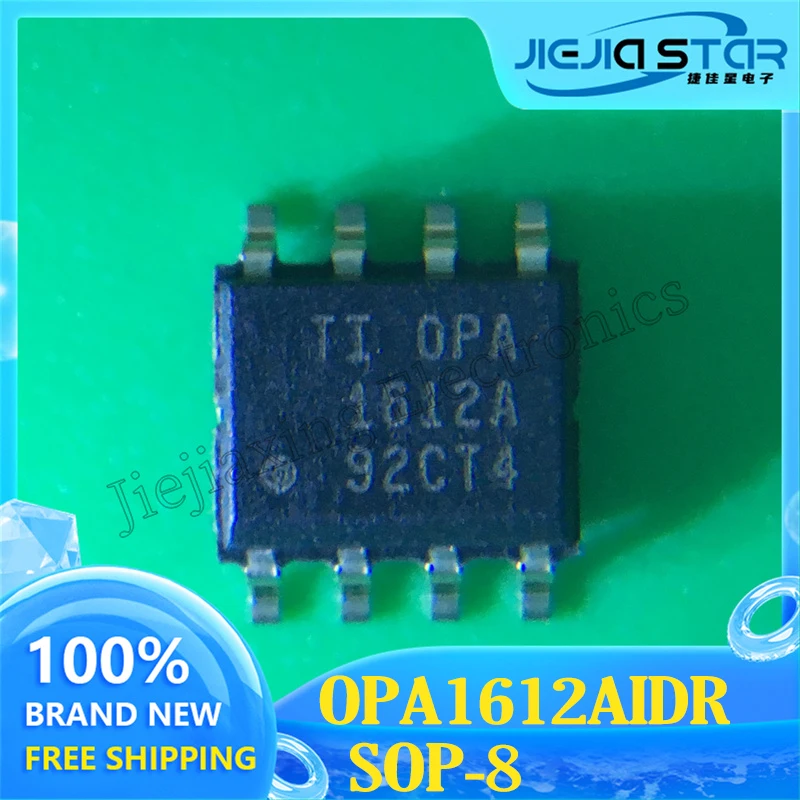 Latest Electronics 2023+ OPA1612AIDR OPA1612A SMT SOP-8 Audio Operational Power Amplifier 3~10PCS Free Shipping Chip ICs