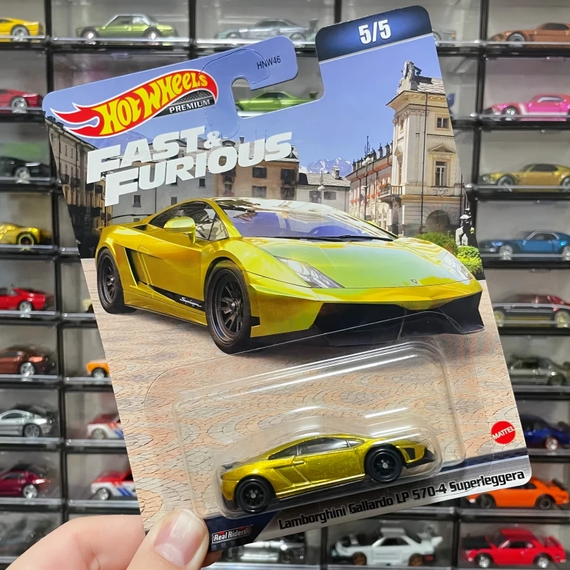 

New Hot Selling Genuine Stock Hot Wheels Cultural Series Speed And Passion 17 Gallardo High Quality Alloy Car Model Toy Gifts