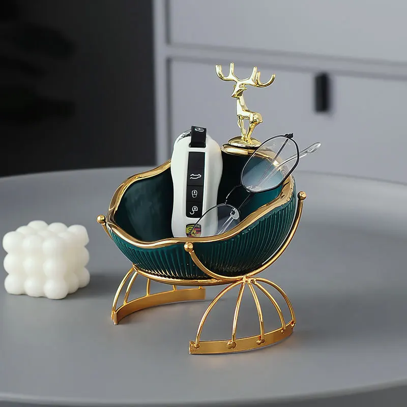 Light Luxury Key Storage, Display Items, Shoe Cabinet, Side Cabinet, Storage Box, Living Room Home Decoration Shelf
