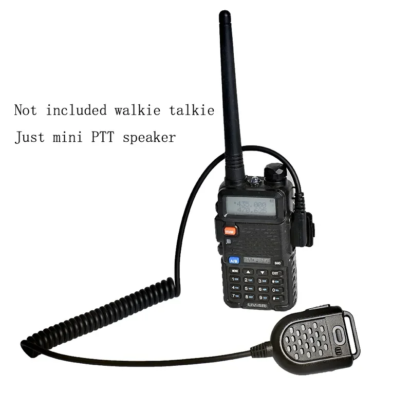 Baofeng UV-5R トランシーバーハンドヘルド PTT ミニマイクマイク