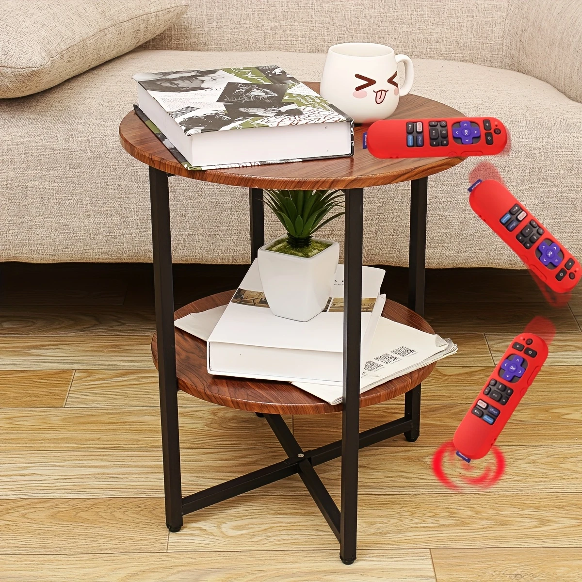 غطاء حماية من السيليكون لجهاز التحكم عن بعد متوافق مع تلفزيون Roku وRoku Express 4K+ وعصا البث