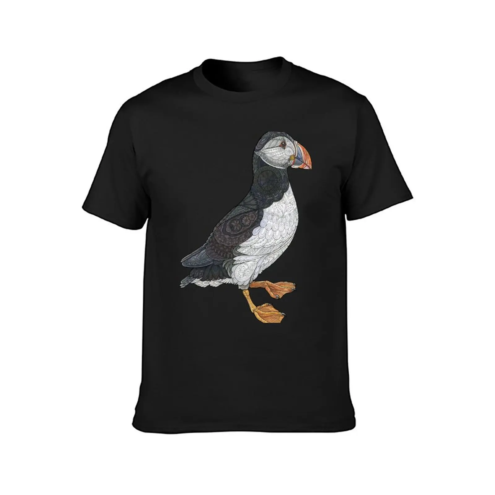 Puffin T-Shirt kawaii clothes plus size tops summer clothes quick drying t shirt for men