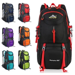 New 40L/50L/60L Outdoor Camping Hiking Backpack Waterproof Men Women Trek Climbing Backpack Large Capacity Mountaineering Bag