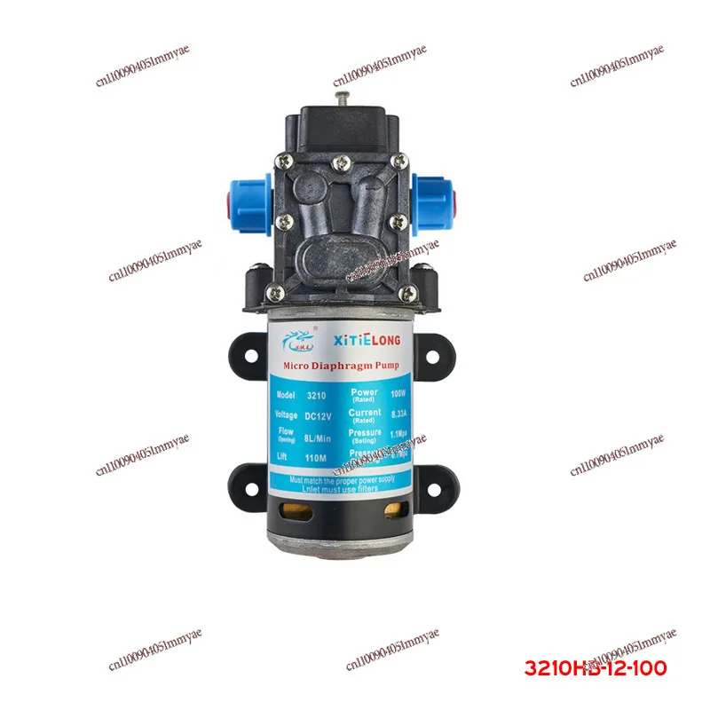

Electric Diaphragm Pump 12V Water High Pressure Car Wash Pump, Dc Self-priming Booster 24V100W