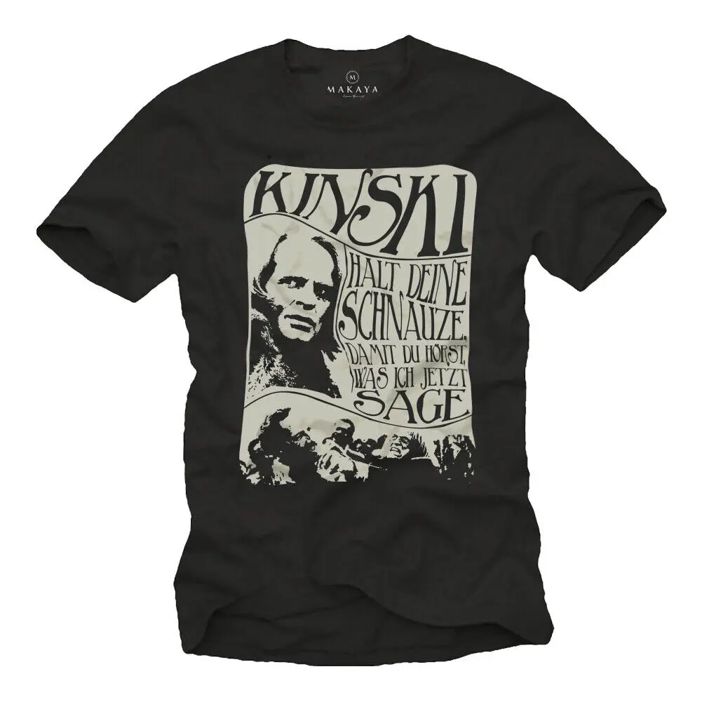 Funny Sayings Mens Klaus Kinski T-Shirt - Fun Men's Cult Movie Shirt-