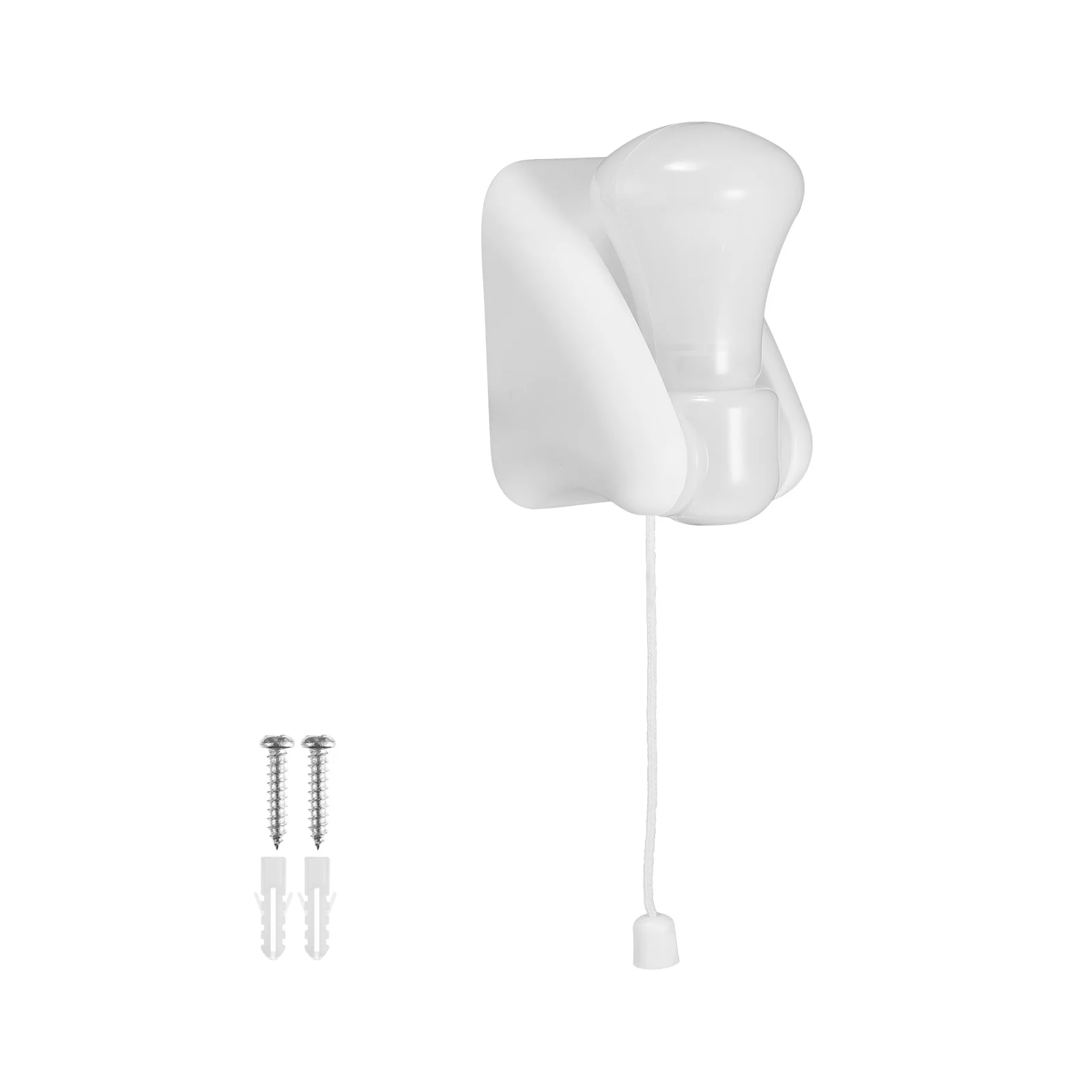 

Wall Mount LED Tent Light Cabinet Closet Adhesive Bulb Lamp Pull String Control Warm Flicker Free Eye Protection