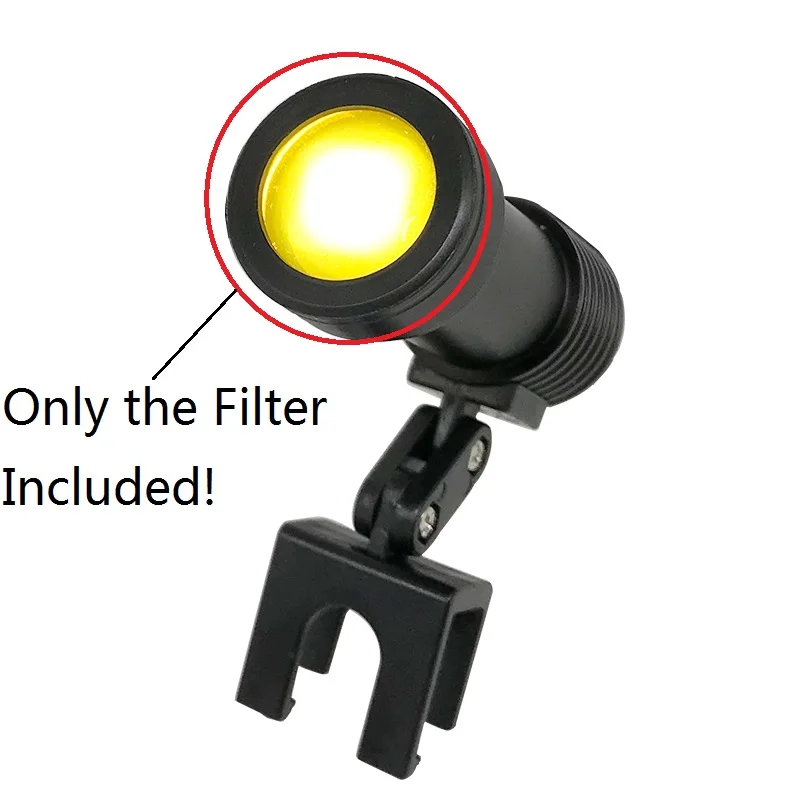 Filter Yellow Colour for LED Headlight Dental Loupe Head Lamp Surgical Magnifier Lab Illumination Optical Accessories