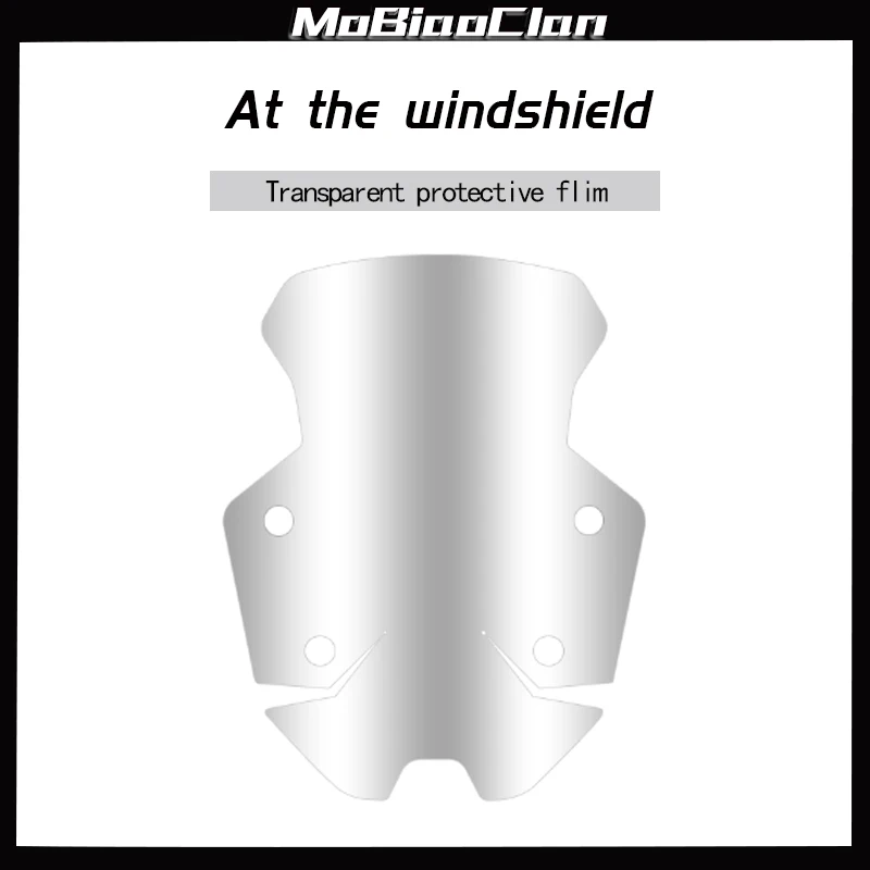 For SYM HUSKY ADV150 Motorcycle Invisible Coat Repair Film Waterproof And Scratch Resistant Sticker Modification Accessories