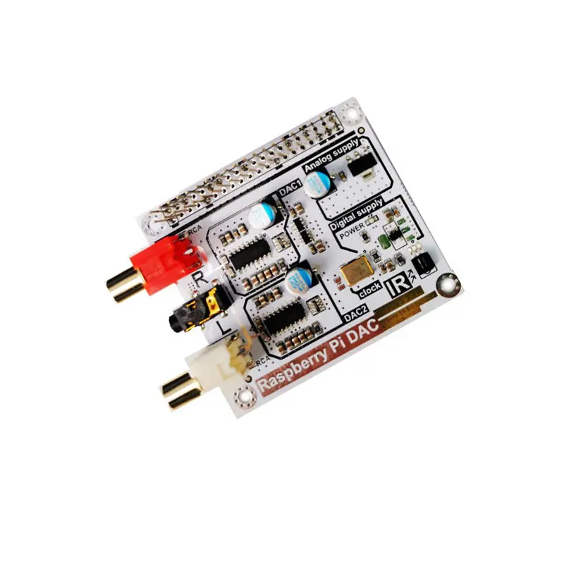 Raspberry Pi DAC expansion board HIFI dual decoding DAC network digital audio player