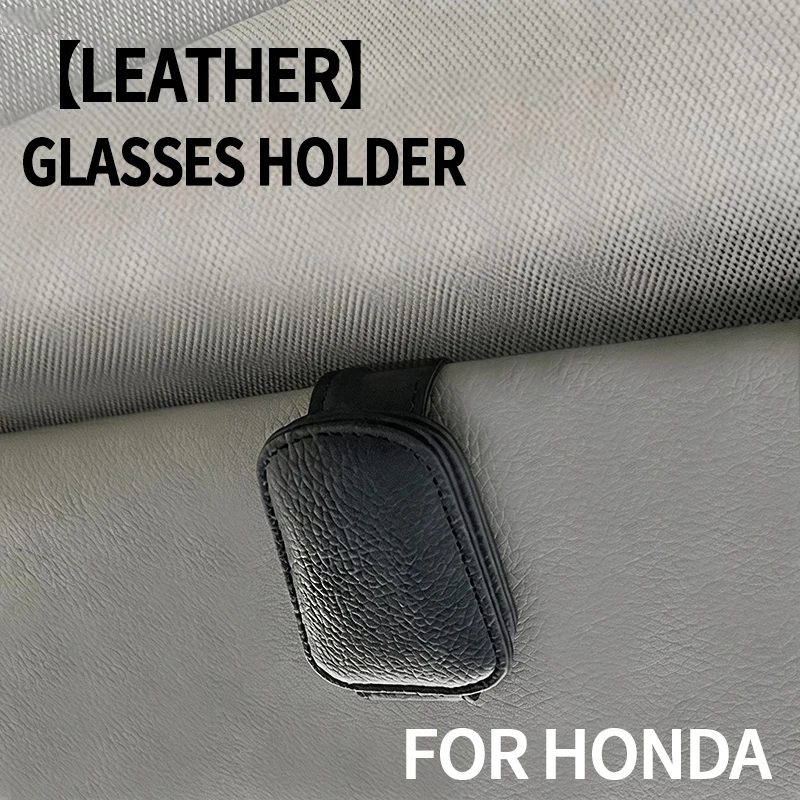 For Honda Car Interior Sun Visor Sunglasses Clip Civic Fit Jazz Accord Pilot CRV HRV Odyssey Easy installation Sunglasses Clip 