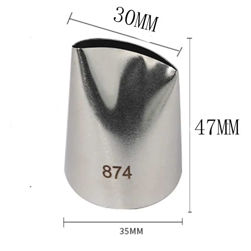 

Large Size Rose Flower Stainless Steel Icing Piping Cake Nozzles Cream Decoration Pastry Tips Cake Dessert Decorators Tools #874