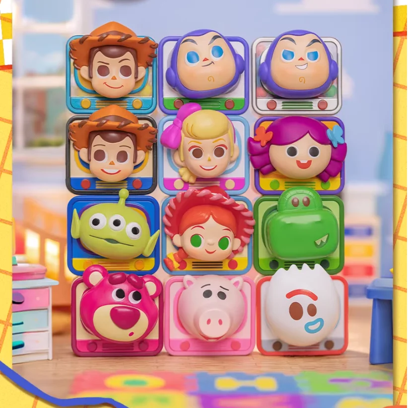 

MORSTORM TOY STORY-TV Jenga Series Blind Box Woody Buzz Lighty Jessie Bo Peep Dolly Alien Forky Lotso Ham Rex Figure Toy