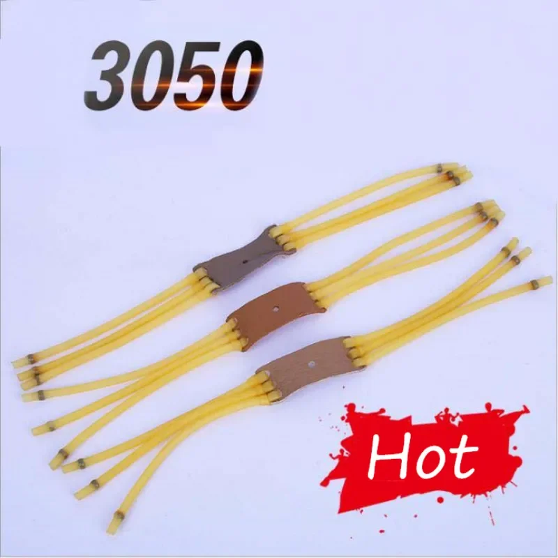 

3pcs/5pcs/lot Powerful Rubber Band 3050 For Slingshot Accessory Hunting Airsoft Sports Elastica Bungee Catapult Replacement