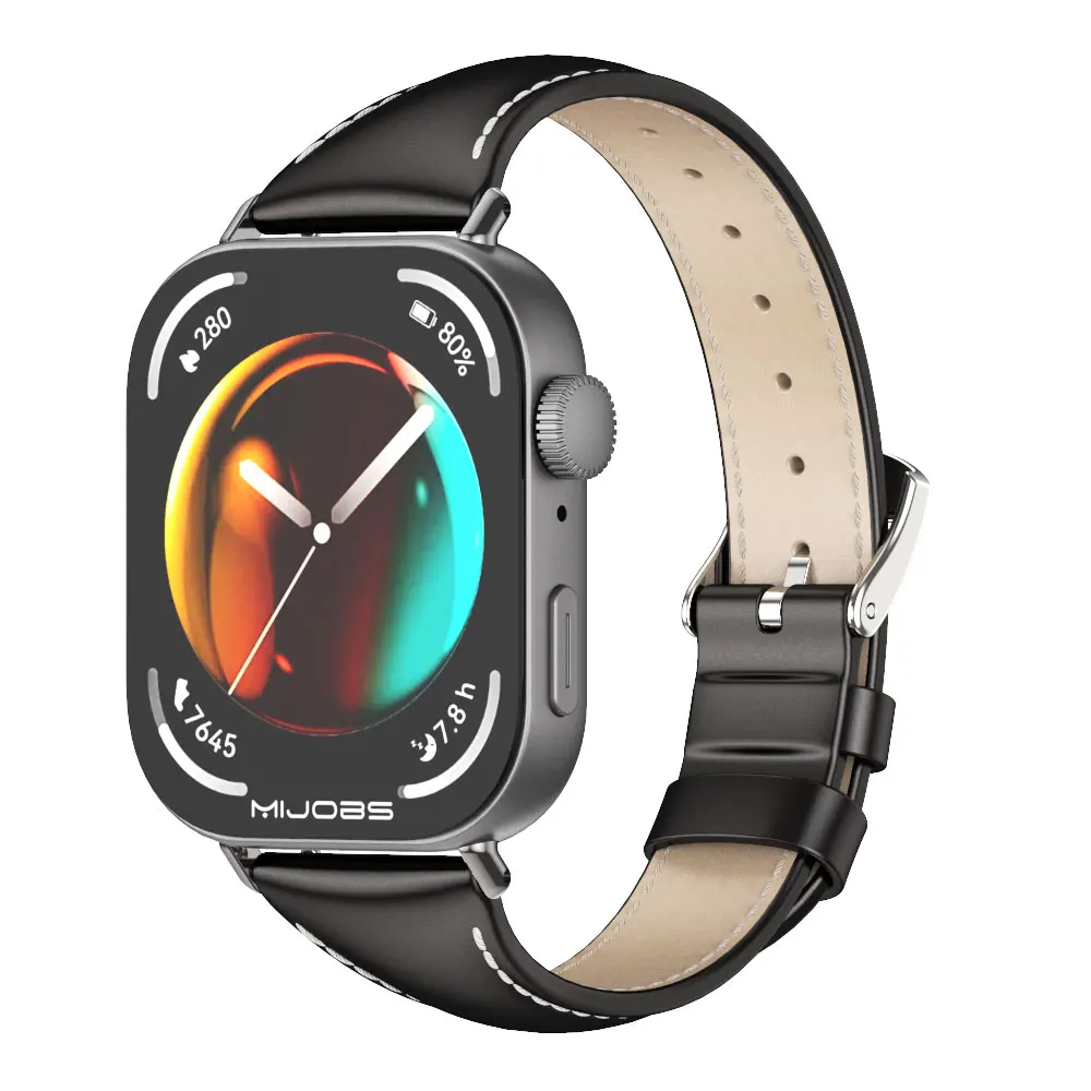 Strap for Huawei Watch Fit 3 Watchband Leather Wristband for Huawei Fit 3 2 1 Strap replacement For Huawei Fit Band Accessories