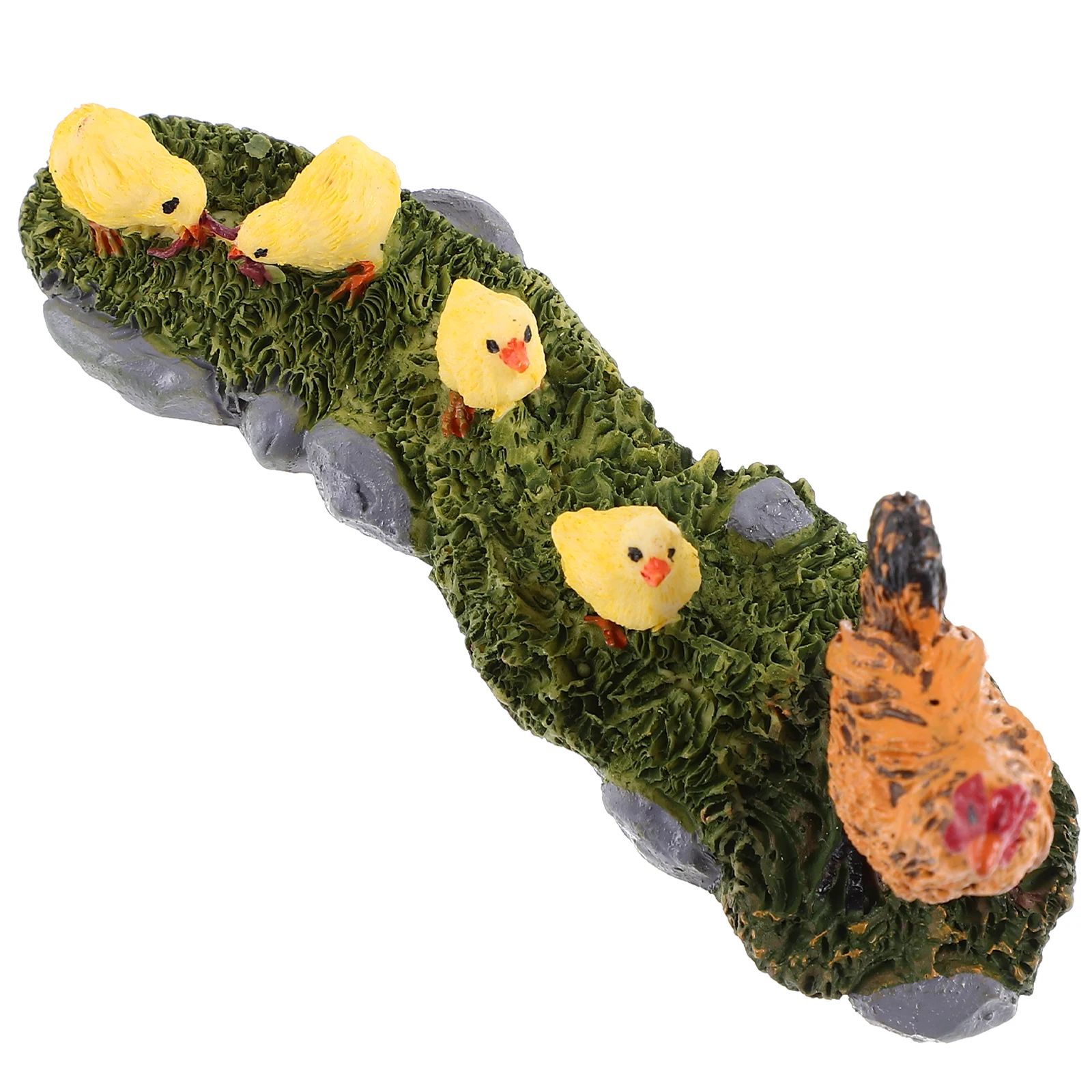 

Lovely Resin Hen and Chick Decorative Sculpture for Garden Yard Lawn Patio Backyard Indoor Outdoor Use Cute Animal Statue Home