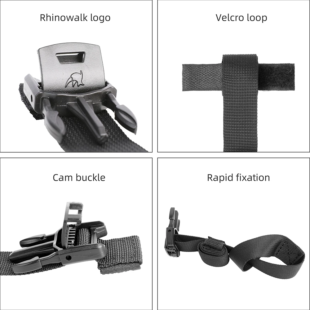 Rhinowalk Exclusive Straps 2pcs For MT2335 MT4026/4045/4060/4080 MTR4001 MT20450 Adjustable Size Stable Firm Fast Convenienti