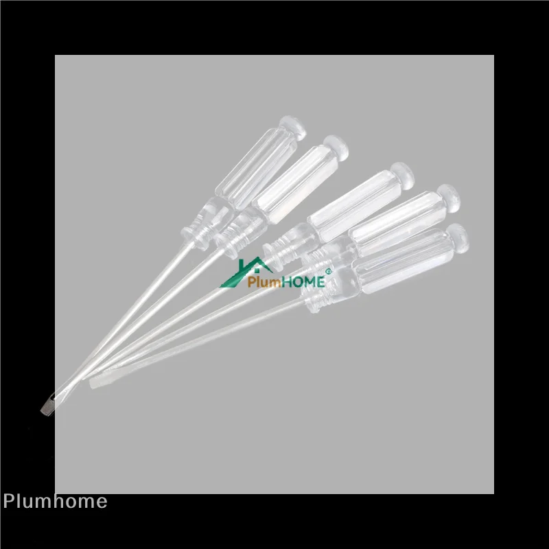 5pcs Home Repair Tools Set Small Magnetic Precision Flat-blade Screwdriver