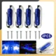 Luces LED para Barcos - 4 Uds, Iluminación Personalizable Azul para Habitáculo y Accesorios Automotrices