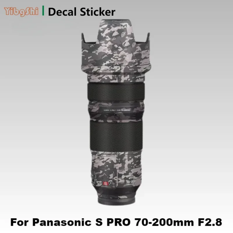 

For Panasonic S Pro 70-200Mm F2.8 O.I.S. Anti-kras Camera Lens Sticker Jas Wrap Beschermende Film Body Protector Skin Cove