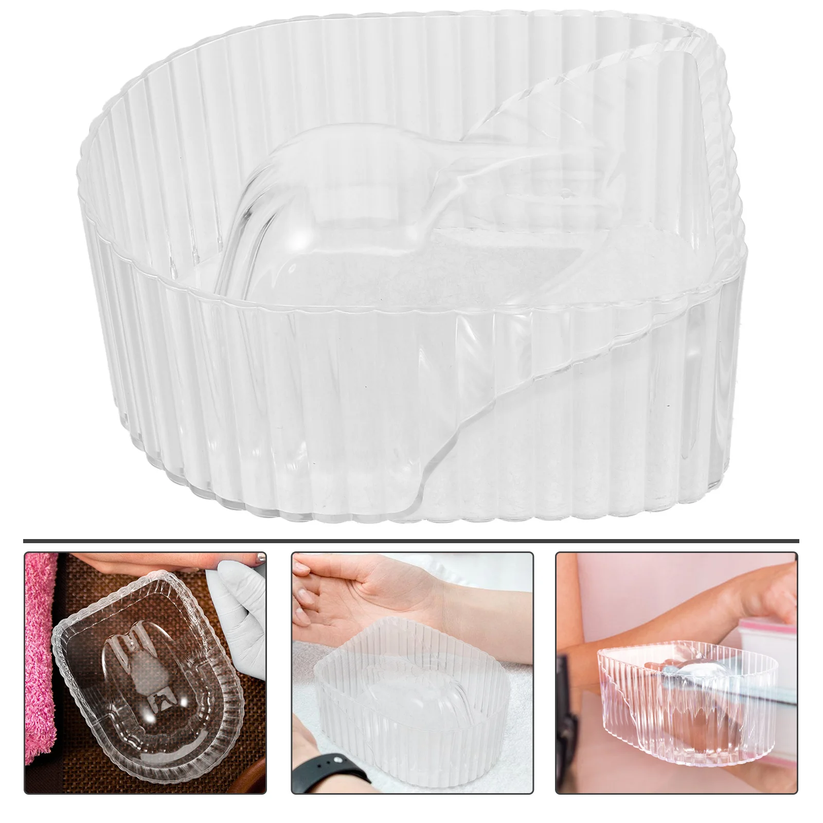 젤 폴리쉬 제거용 네일 아트 대형 흡수 용기, 집에서 사용하는 손톱 흡수 용기, 매니큐어