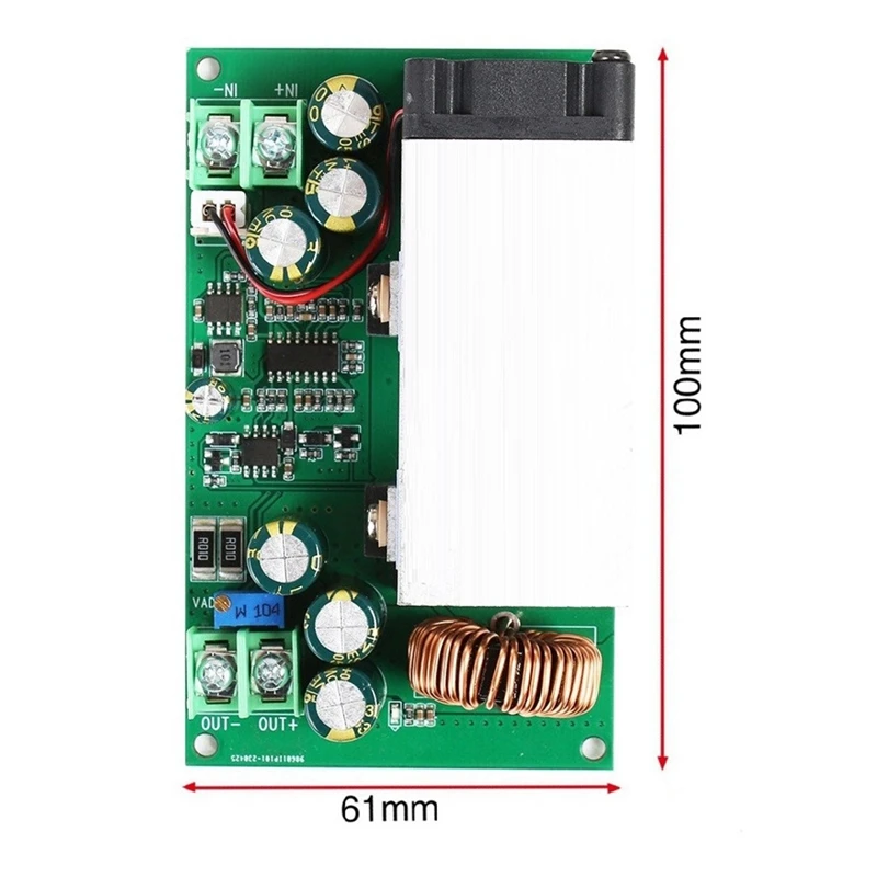 DC 12-75V To 2.5-50V DC-DC Buck Converter 600W Buck Regulator Constant Voltage Constant Current Adjustable Power Module