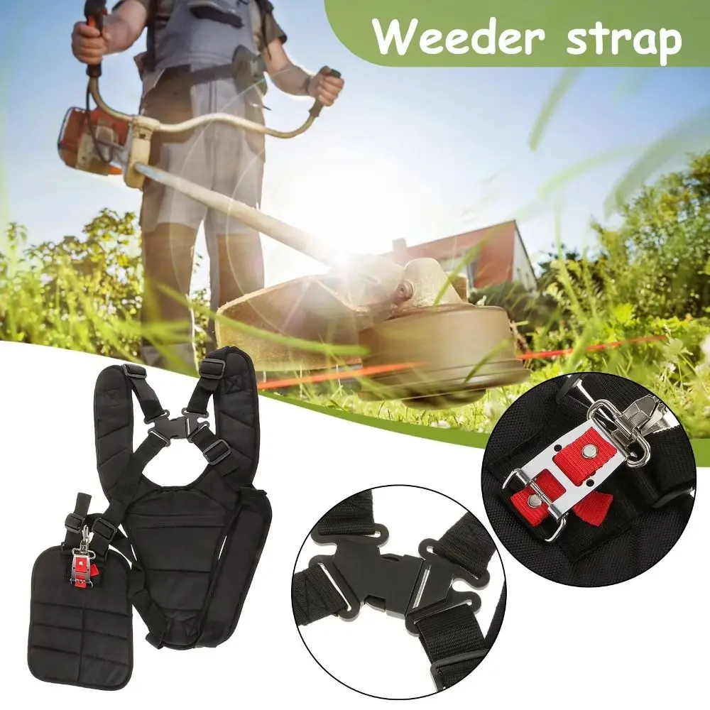 

Adjustable Grass Trimmer Strap Durable Comfortable Double Shoulder Strap Universal High Quality Adjustable Harness Belt