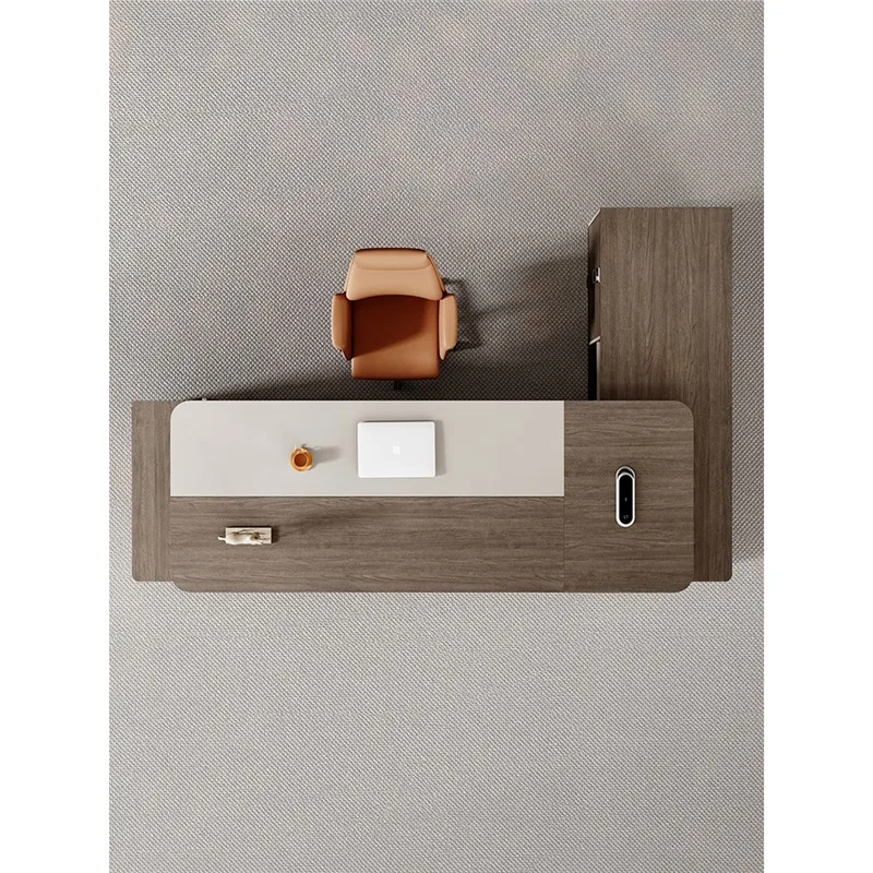 

Настольный светильник, роскошный стол для руководителей, простой современный комбинированный стол большого класса, президент