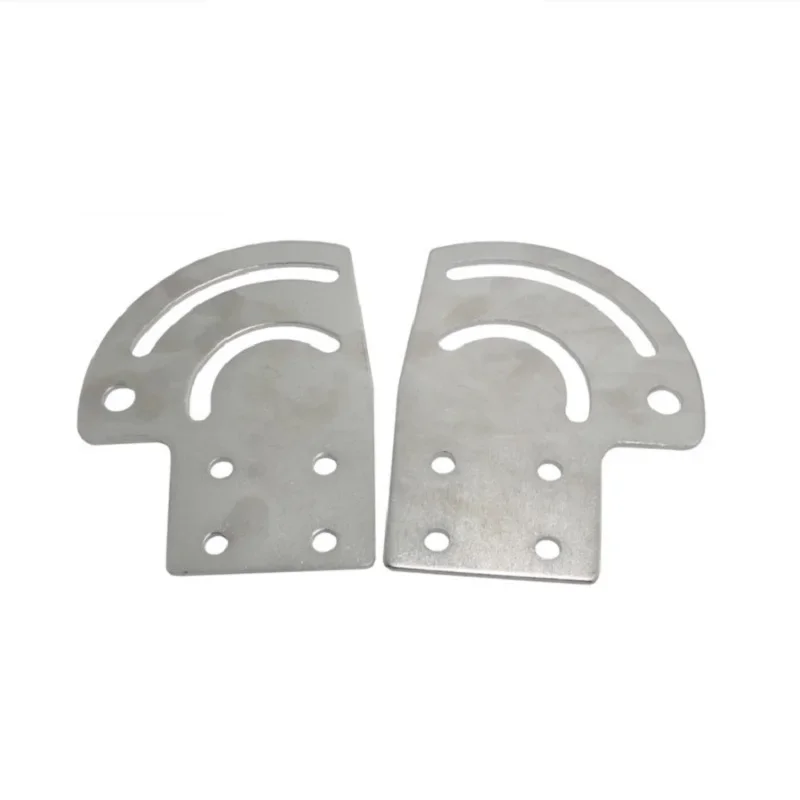 2pcs Industrial aluminum profile angle adjustment plate connector plate corner right angle connector