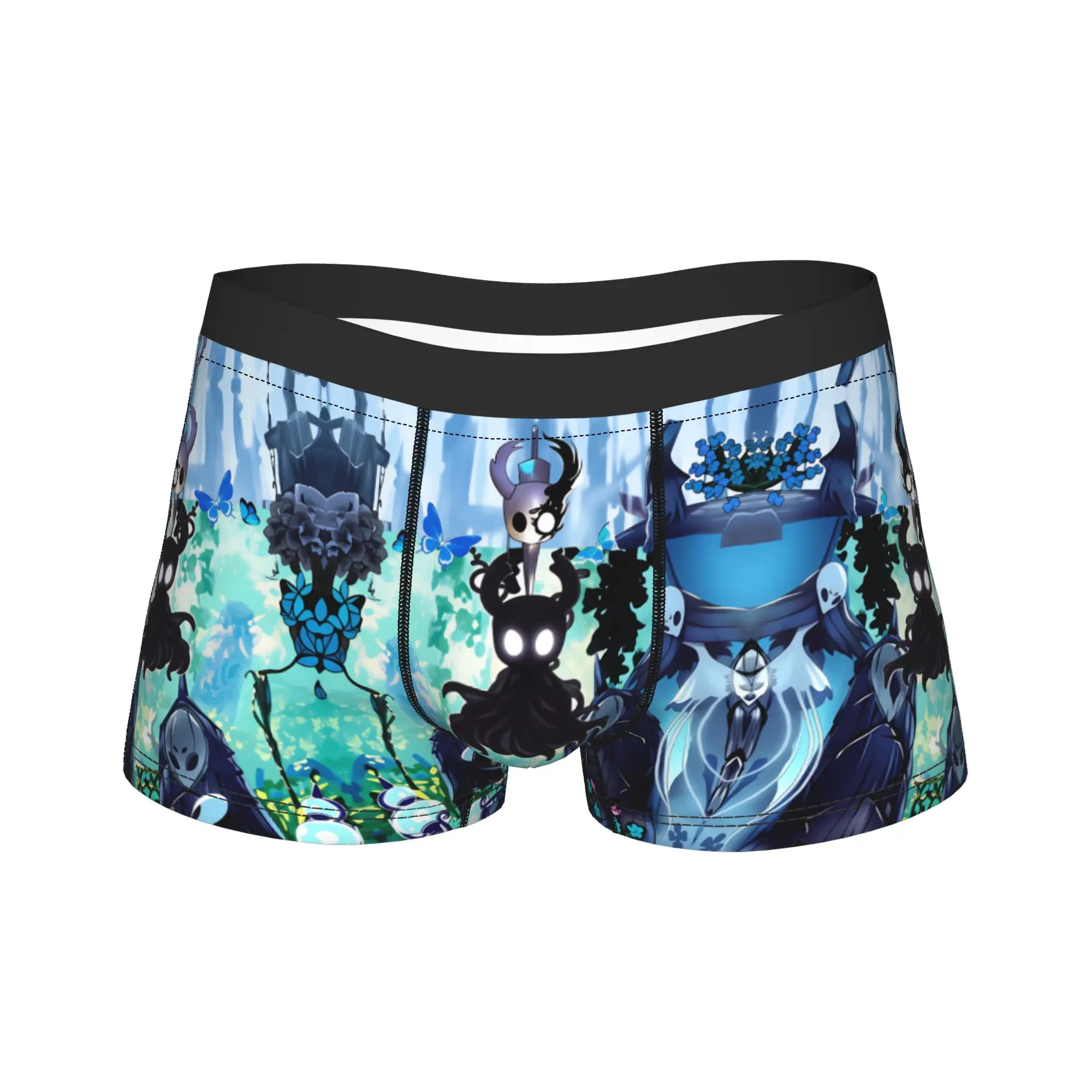 Hollow knigth  Underwear  Novelty Panties Custom Boxer Brief For Males 3D Pouch Plus Size Boxer Shorts