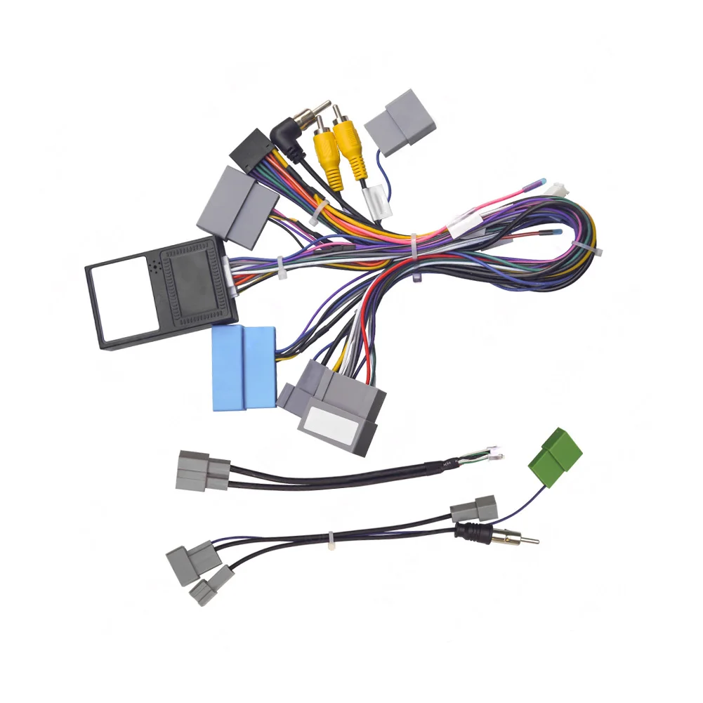 CANBUS Enabled Wiring Harness for Honda Civic 2023+ and CRV 2023+ Compatible with Horizontal 16 Pin 9 10 Inch Head Units