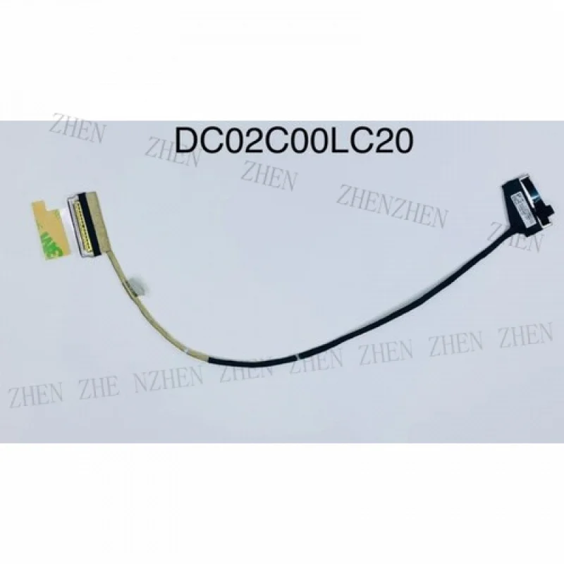 Y para Lenovo Thinkpad P17 Gen 1 4K LVDS Cable de pantalla DC02C00LC20 Cable de conexión