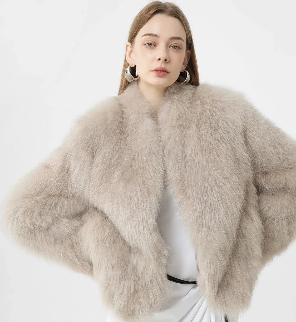 Abrigos con cuello desmontable de piel sintética para mujer, chaqueta de noche gruesa de terciopelo Ins para esposa, chaqueta de seda acanalada, cómoda y ligera