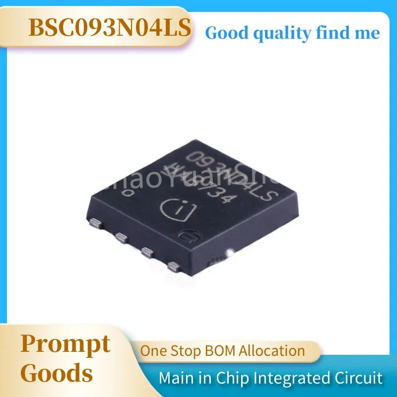 Chipset de QFN-8, 1 unidad, 100% nuevo, BSC093N04LSG, BSC093N04LS, 093N04LS