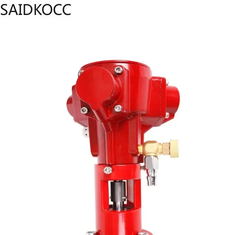 SAIDKOCC 20L Pneumatic Paint Mixer Stirrer Air Powered Liquid Mixer Agitator Lifting Hand-Held Coating Mixing Machine 2600r/min