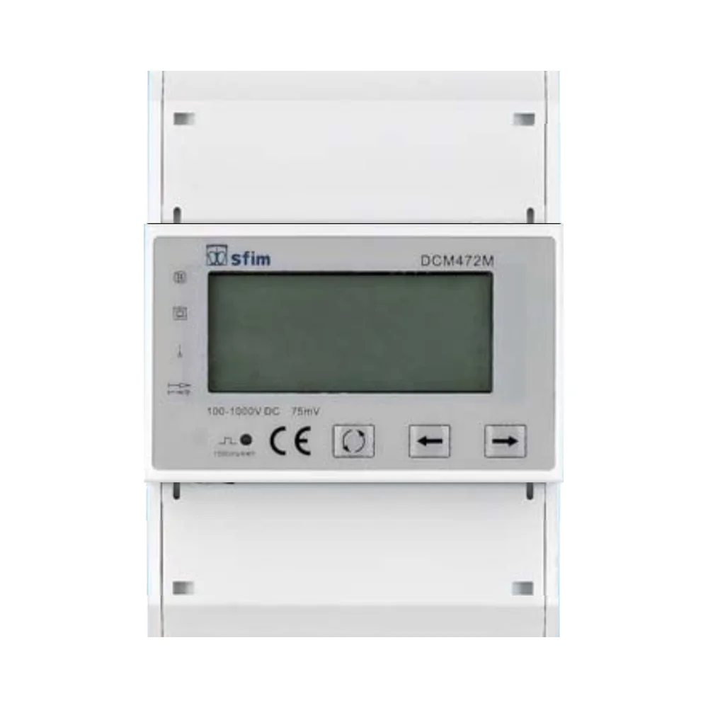 Three-Phase Bidirectional Digital Display High Accuracy kWh Energy Meter Electric Wattmeter for DIN Rail Installation RS485