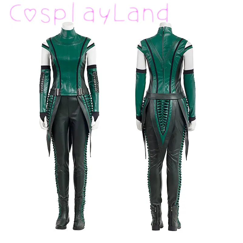 

Guardians Mantis Cosplay Costume Halloween Carnival Superhero Green Outfit Full Set Adult Women Clothing Leather Suit Plus Size