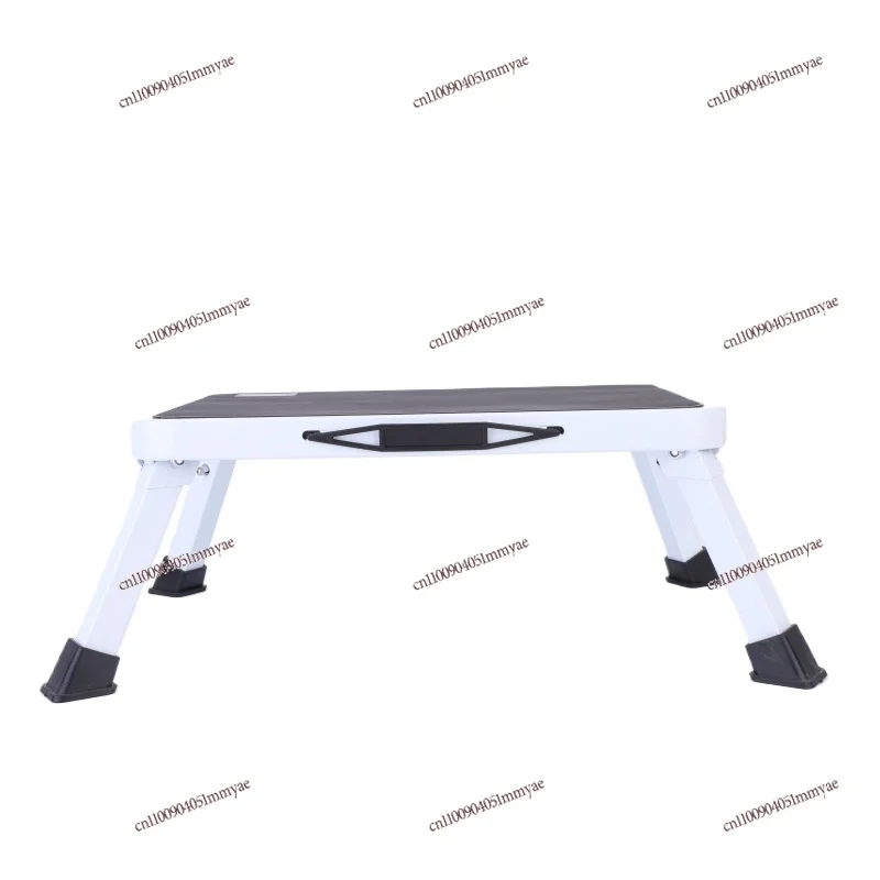 

Household Portable One-step Stool Foldable, Metal Stool Pedal Thickened Indoor Large Pedal Stool