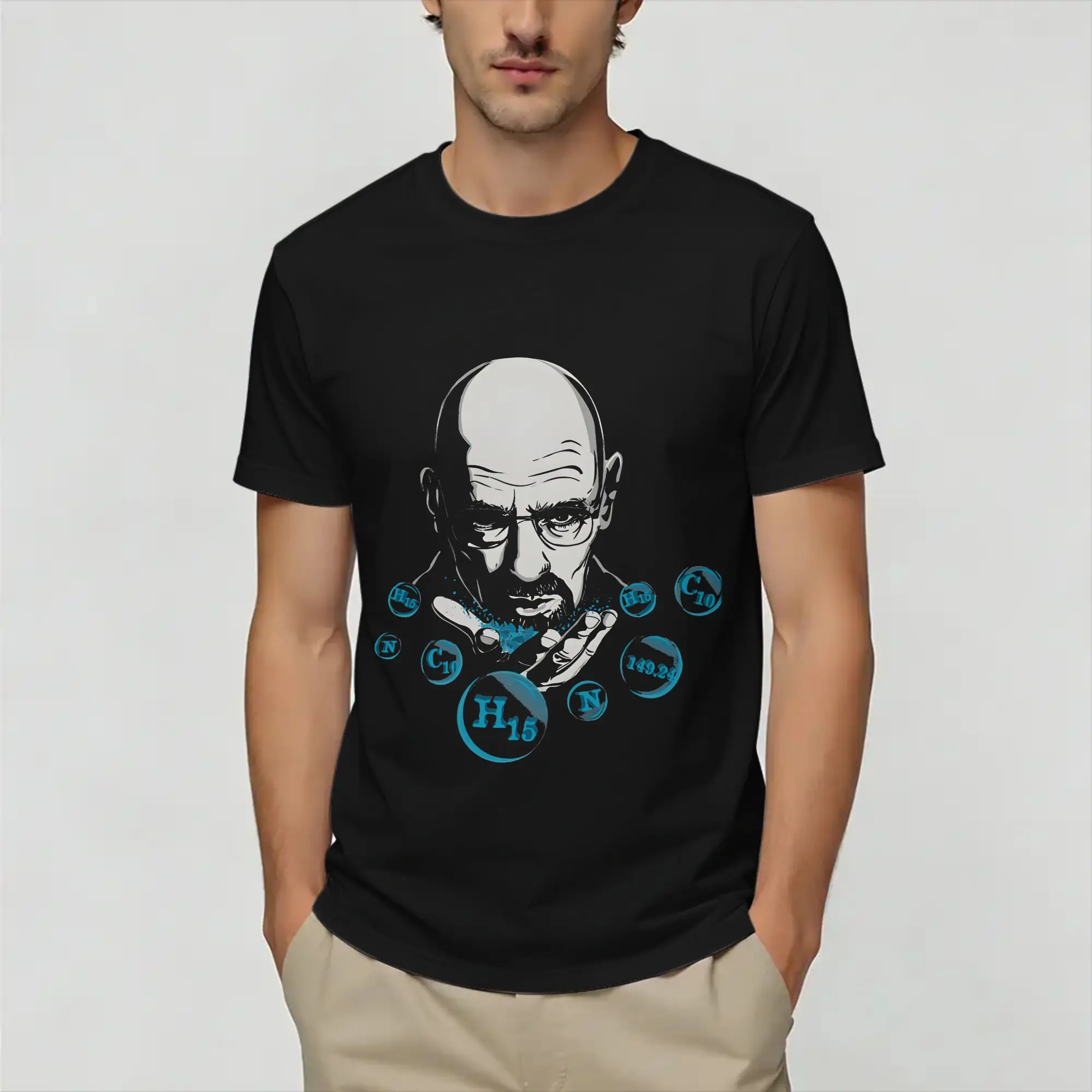 Breaking Bad  100 Cotton T Shirt For Men's Summer  Street Style T-Shirts O Neck Trending Tees Plus Size Dropshipping Clothing