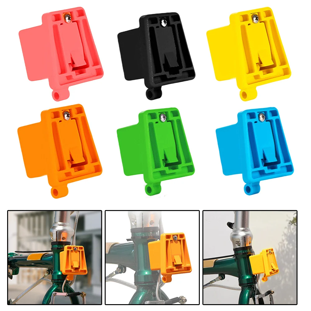 Bike Front Adapter Stable DIY Carrier Block With Accessories For Brompton Folding Bike Carrier Bag Mount Holder Adapter Bracket