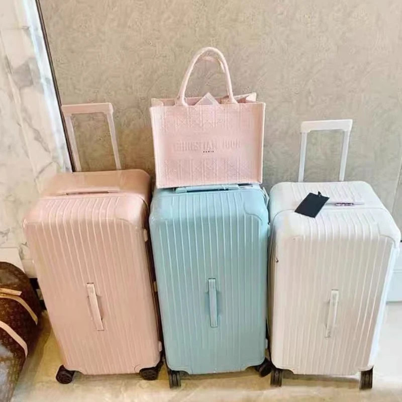 weight PC material with Family Travel Series Luggage, 32Inch Luggage with Spinner Wheels, Scratch resistant texture Light