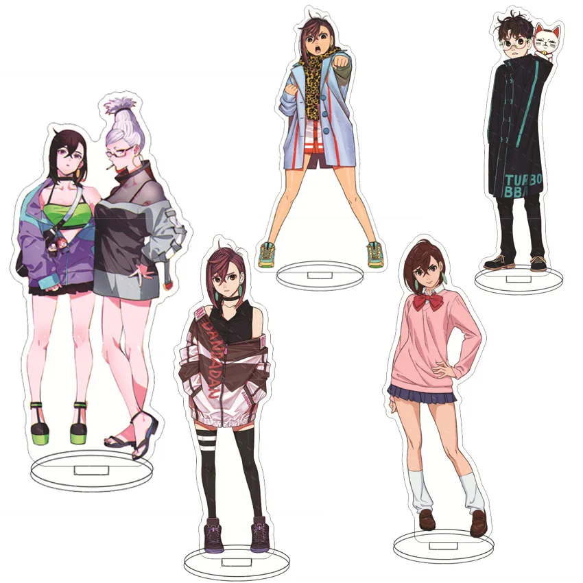 16CM Anime Acryl-Ständer DAN DA DAN Takakura Ken Ayase Momo Ayase Seiko Shiratori Aira Cosplay-Figuren Ornamente Exquisite Geschenke