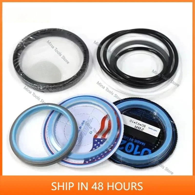 SY16C 18 26U 35 Large Medium Bucket Arm Cylinder Oil Seal Repair Kit Micro Excavator Parts