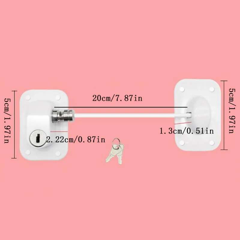 Digital Password Limit Positioning Combination Lock, Segurança das crianças Lock, Baby Safety, Proteção das crianças, Armário deslizante, Janela, Frigorífico Lock, Novo