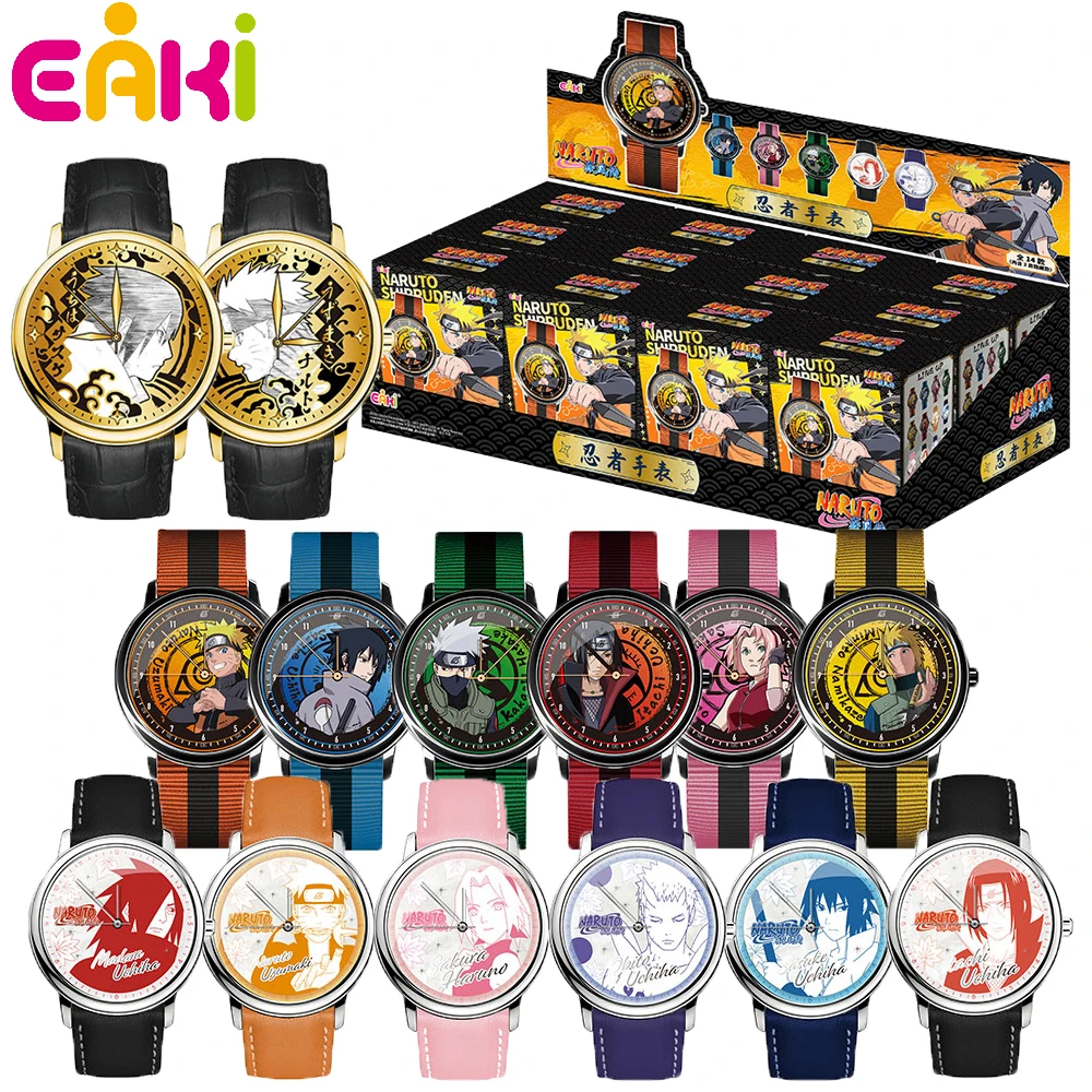 ساعة EAKI Naruto الأصلية صندوق أعمى لشخصيات البضائع الأنيمي إكسسوارات ديكور ألعاب عصرية هدايا عيد الميلاد للأولاد والبنات #1