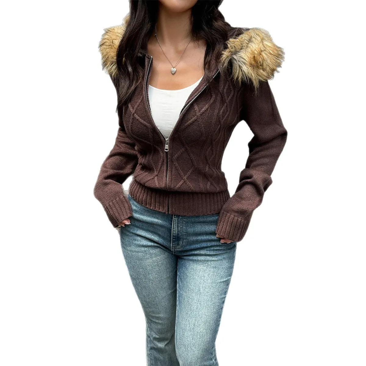 

2025 Autumn Winter Women's Fleece Hoodie Plush Long Sleeve Sweatshirt Cozy Casual Pullover Warm Loungewear Jacket