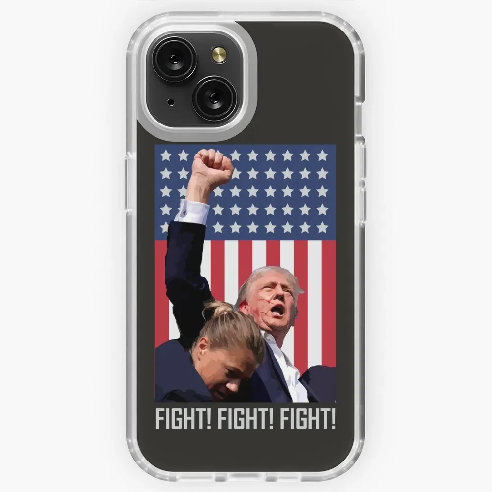 Donald Trump Shot - Fight Fight Fight - Trump 2024 iPhone Case