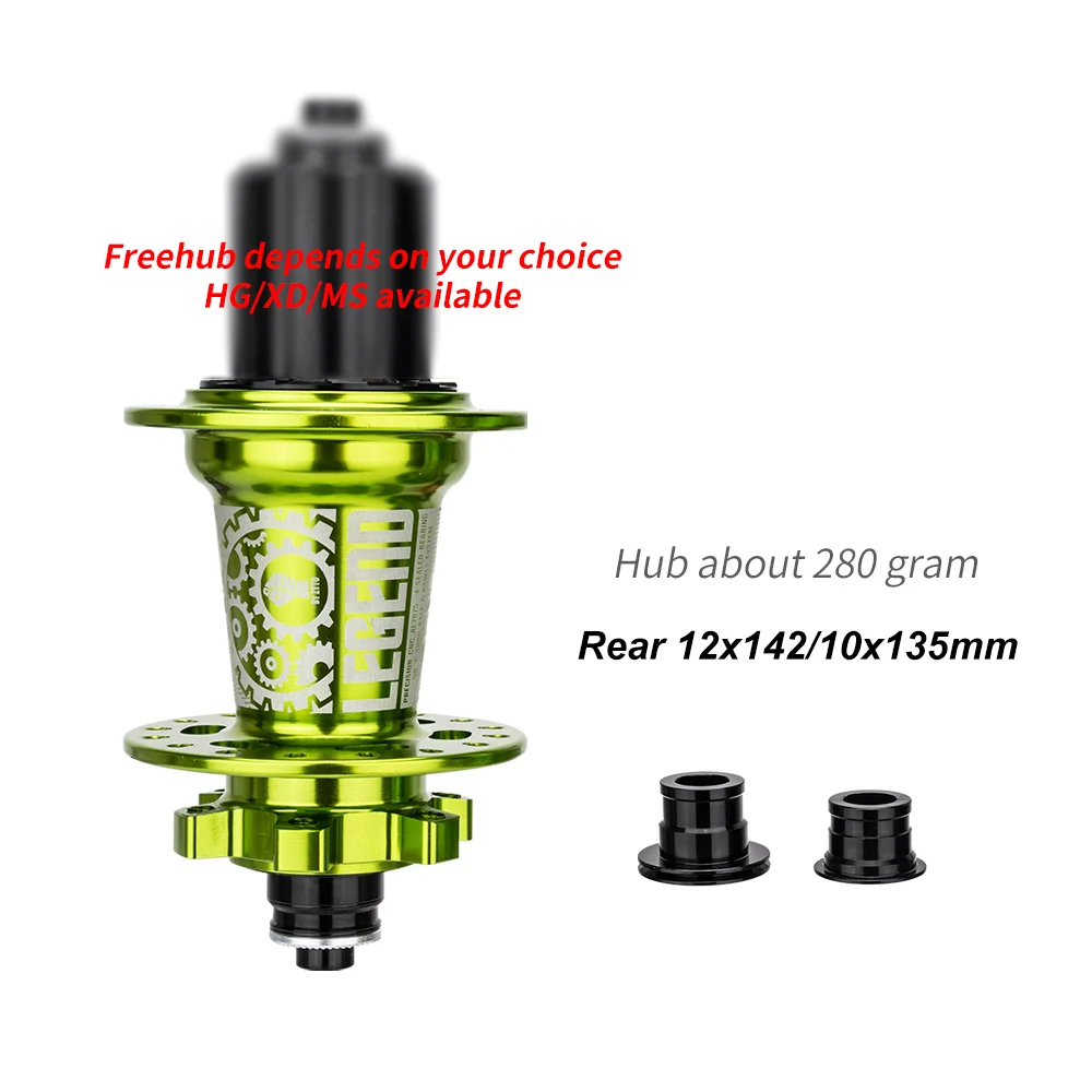 ZTTO MTB LEGEND Rear Hub Bicycle 32Hole Disc Brake Hub XD HG MS