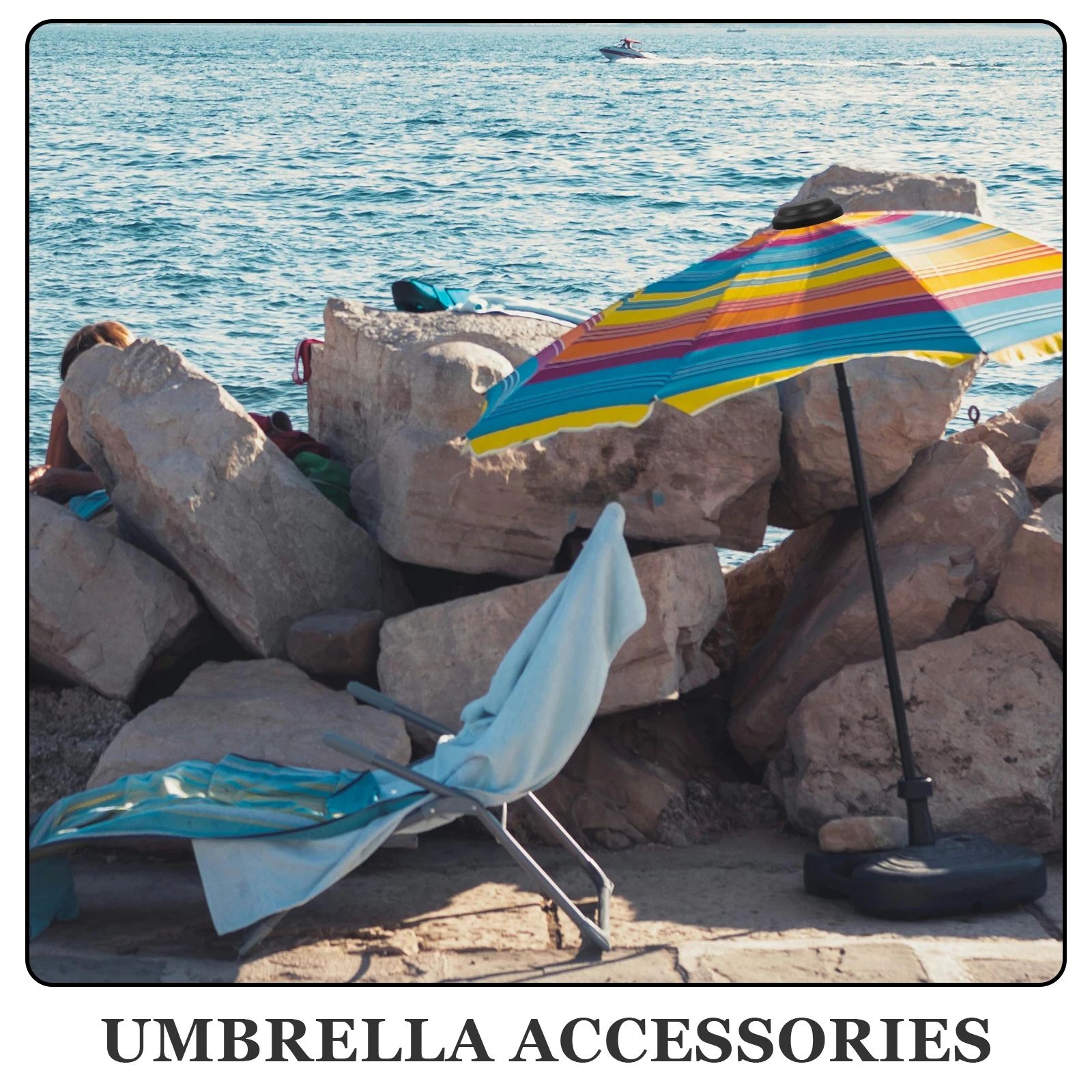 

2pcs Cap Cover Plastic Tip Replacement For Patio Umbrella Top Durable Pp Material Easy Install Wind Rain Protection Stylish