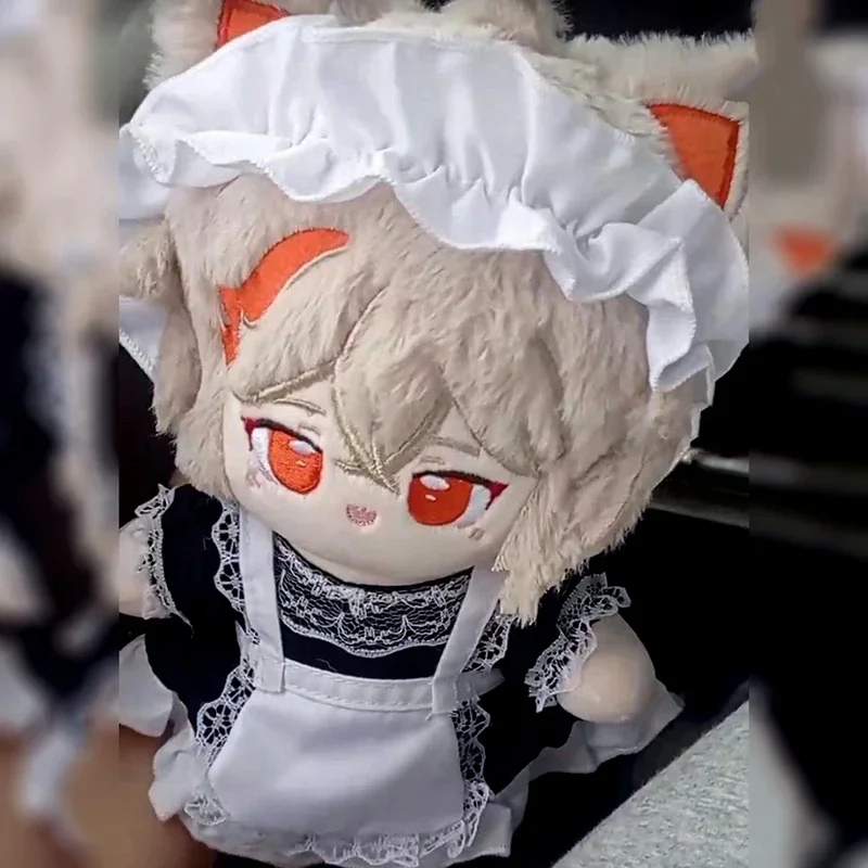 Kaedehara Kazuha 20cm muñeca de algodón juguetes para niños adultos Kawaii Genshin Impact animación regalo vestir marioneta peluches coleccionables