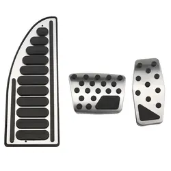 Car Pedals Accelerator Gas Brake Foot Rest Pedal Cover for Jeep Compass 2017 - 2023 Renegade 2015 - 2023 Interior Accessories